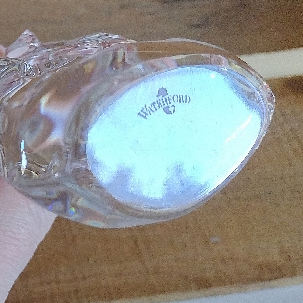 Waterford Crystal Contemporary Angel Nativity Figurine